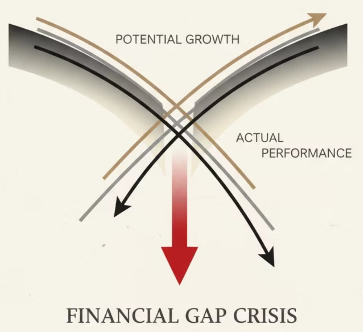 financial gap crisis